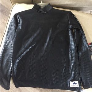 On The Rail western show shirt. XS